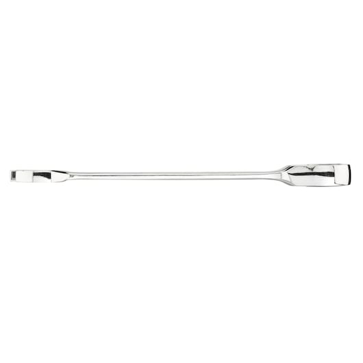 STANLEY STMT89908-0 chrome dual-ended pry bar, photographed from side on white background.