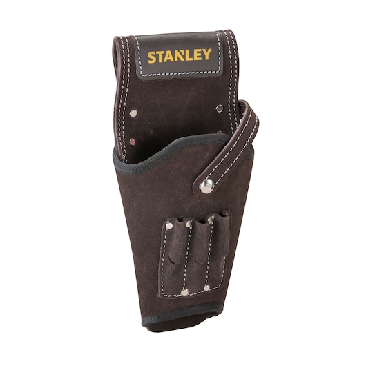 Fodero Porta Trapano in Cuoio STANLEY®